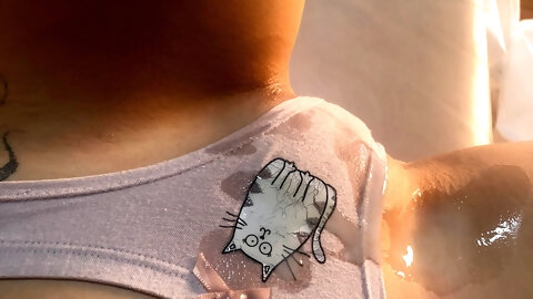 He made my cute innocent pants... not so cute and innocent.