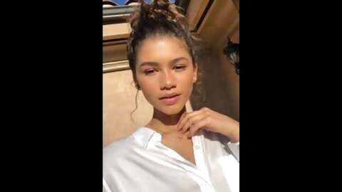 Zendaya Jerk Off Challenge