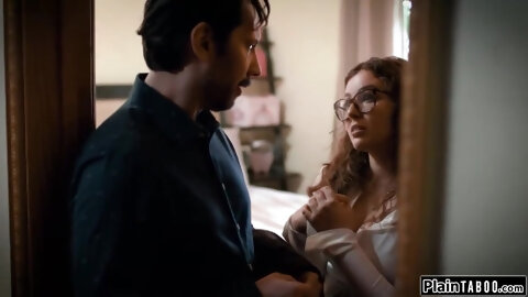 This petite student has dirt on me and uses it to get fucked
