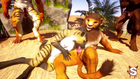 Hot unshaven beauty gets used by everyone until she squirts in wild outdoor action